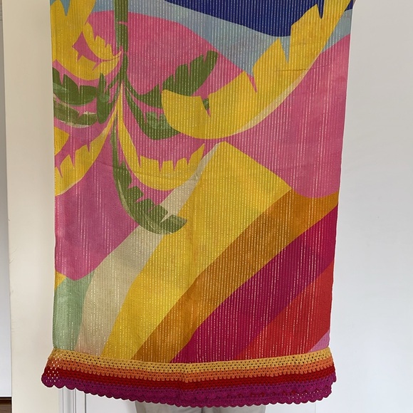 FARM RIO TROPICAL SUNSET SARONG NWOT - Picture 12 of 13